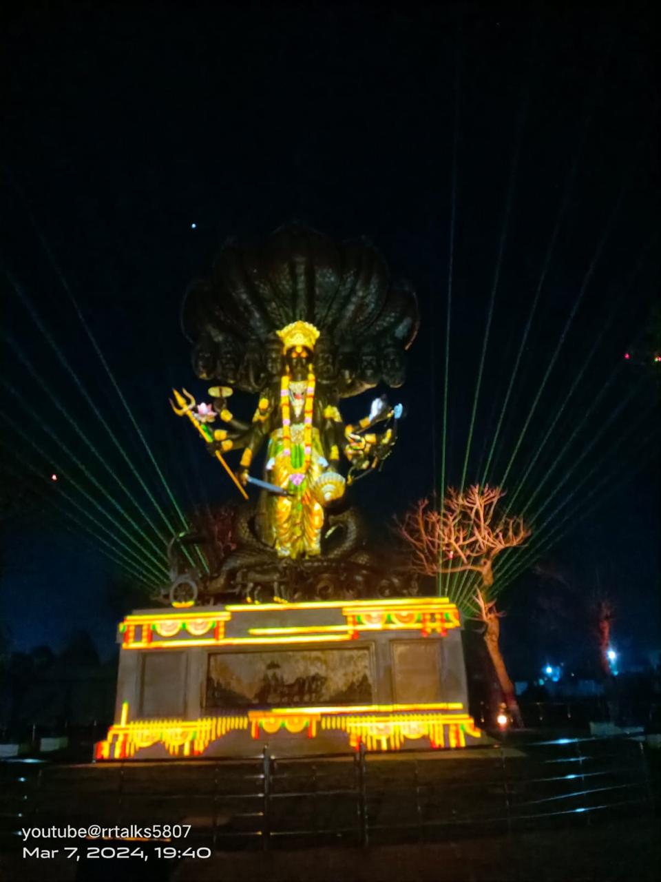 Vishnu light and laser