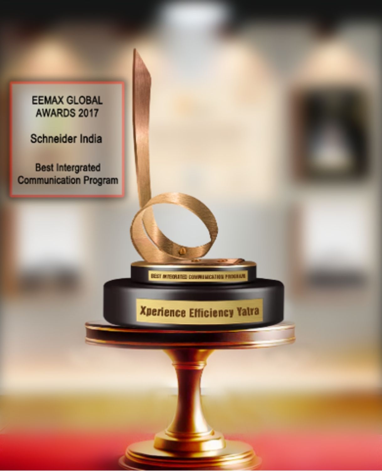 EEMAX Global Awards, Schneider India · Xperience Efficiency Yatra